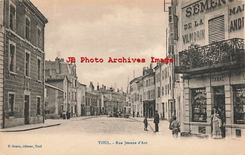 France, Toul, Rue Jeanne D;Arc 