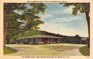 Cort's Motor Court one-fourth mile east of Asheville - Asheville, North Carol...