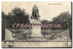 Postcard Old Statue Laperouse Albi