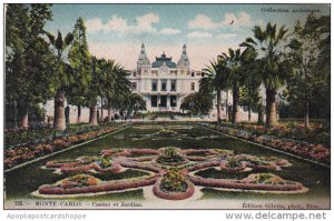 Monaco Monte Carlo Casino et Jardins 1908