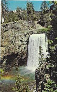 Rainbow Falls Red's Meadow High Sierras California