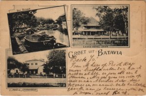 PC GROET UIT BATAVIA INDONESIA (A24184)