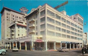 Phoenix Arizona~Hotel Adams~Coffee Ho Restaurant~Nice 1960s Cars 1964
