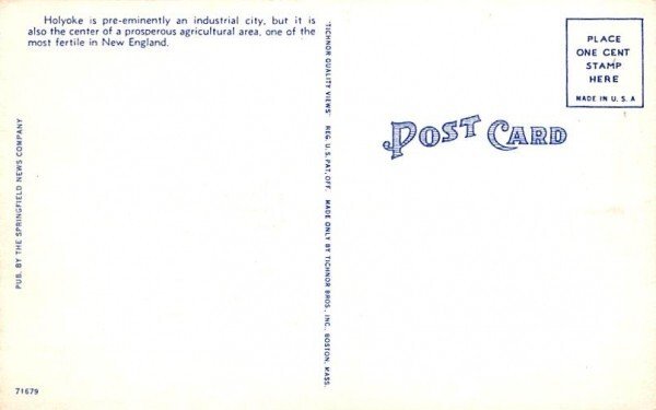 Post Office in Holyoke, Massachusetts