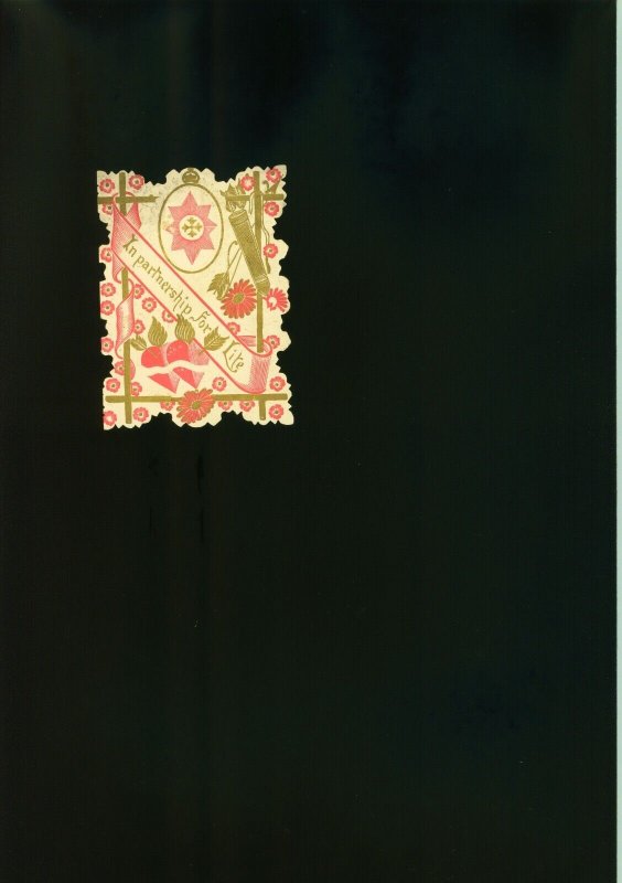 Boy & Girl Vintage Embossed Card