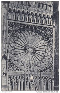 Strassburg - Die Rosette uber dem Hauptportal , Germany (Now France) , 00-10s