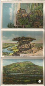 Views of Ruby Falls Lookout Mountain Caves Chattanooga Tennessee Postcard