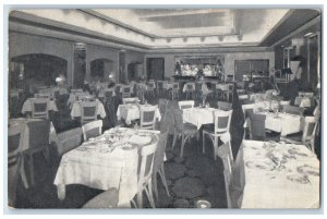 1942 The Emerson Hotel Chesapeake Lounge Restaurant Dining Baltimore MD Postcard 