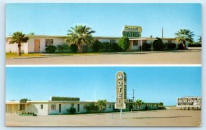 MESA, Arizona AZ ~ Roadside DESERT MINERAL BATHS & MOTEL c1950s-60s  Postcard