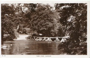 Devon Postcard - Tarr Steps - Exmoor - Photograph - Ref TZ3571