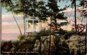 Vermont Burlington Ethan Allen Park The Pinnacle 1908