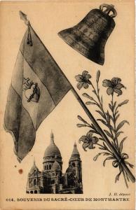 CPA Souvenir de Paris 18e - Sacré Coeur, Montmartre (301686)