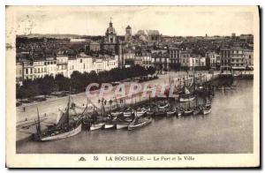 Postcard La Rochelle Old Port and the City Charter