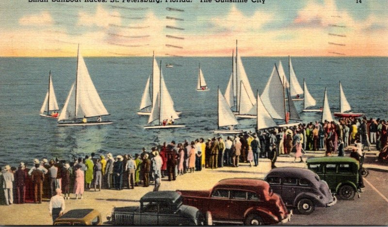 Florida St Petersburg Small Sailboat Races 1941