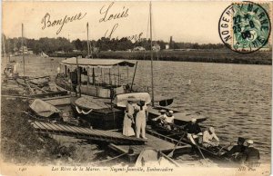 CPA NOGENT-JOINVILLE Embarcadere Les Rives de la Marne (869559)