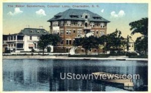 Baker Sanatorium, Colonial Lake - Charleston, South Carolina