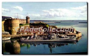 Modern Postcard Brest Entree Du Port War The Penfeld