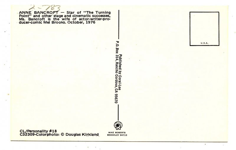 Anne Bancroft