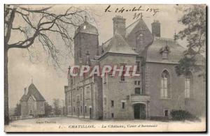 Chatillon - Le Chateau - Old Postcard