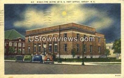 US Post Office in Shelby, North Carolina