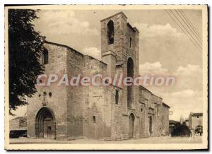 Postcard Modern Pernes les Fontaines Church Our Lady of Nazareth