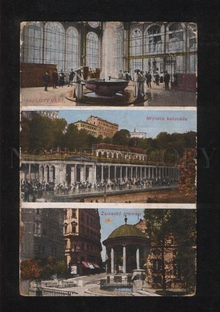 059496 Czechia Karlovy Vary Vintage collage PC