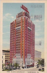 Pennsylvania Harrisburg The Hotel Harrisburger 1938