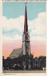 CHARLESTON, South Carolina, 10-20s; St. Matthew's Lutheran Church, Sunday School