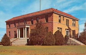 Fort Sumner New Mexico De Baca Court House Street View Vintage Postcard K49147 