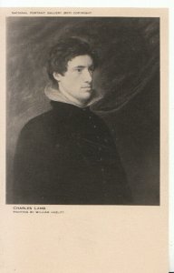 The Arts Postcard - Charles Lamb - Painting By William Hazlitt - Ref 16799A