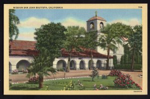 California Mission San Juan Bautista Founded 1797 in Town of San Juan ~ Linen