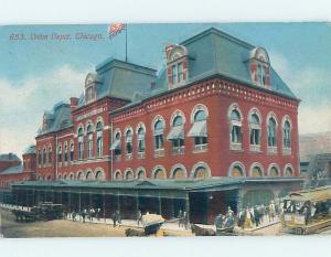 Divided-Back BUILDING Chicago Illinois IL ho3481