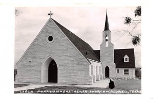 Czech Moravian Bretheran Church - Caldwell, Texas