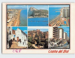 Postcard Costa del Sol, Spain