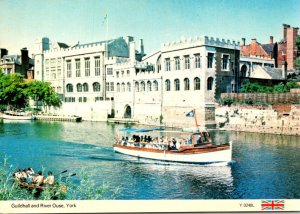 England York Guildhall and River Ouse