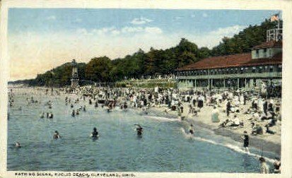 Bathing Scene, Euclid Beach - Cleveland, Ohio