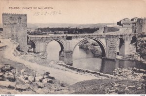 TOLEDO, Castilla-La Mancha, Spain, PU-1910; Puente De San Martin