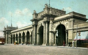 C.1910 Union Station, Columbus, Ohio Postcard P174 