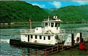 S.U.R.E. Boat Tow Boat by Mississippi Marine Towboat Corp Vintage Postcard F80