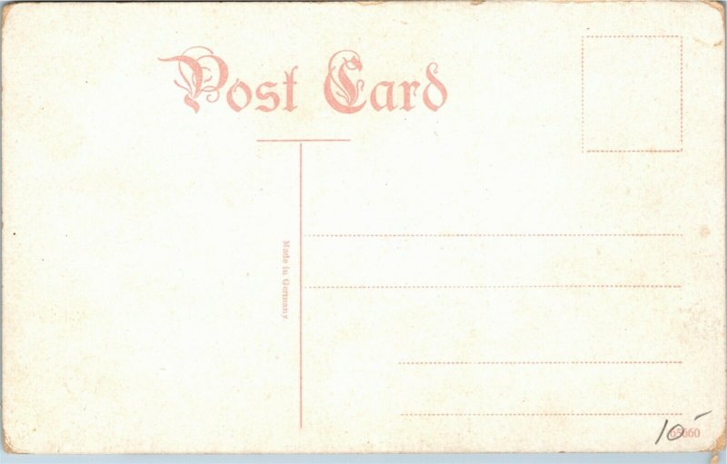 Postcard WA Spokane Riverside Avenue Looking West Hotel Emery Shops ~1910 S68