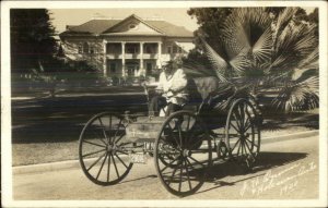 Sawtelle CA Holsman Automobile Car c1930 Real Photo Postcard xst