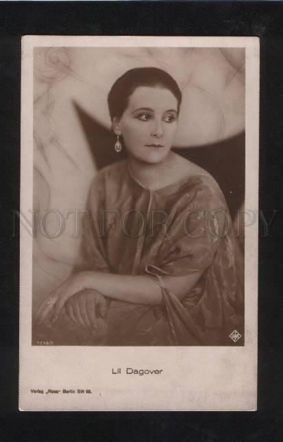 071604 Lil DAGOVER German Movie Star vintage PHOTO