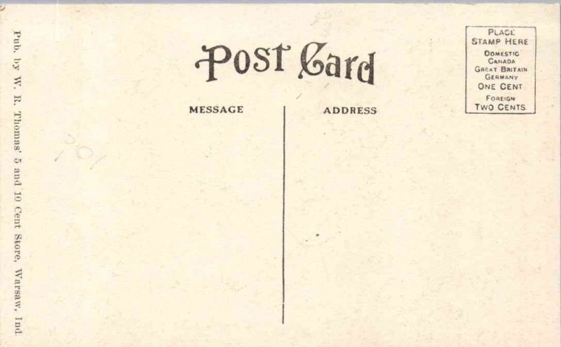 Winona Lake, Indiana - A view of Studebaker Springs - c1908