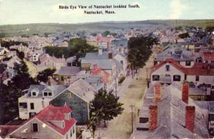 BIRDS EYE VIEW - NANTUCKET MASSACHUSETTS