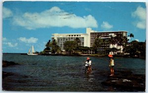 Postcard - Naniloa Hotel - Hilo, Hawaii