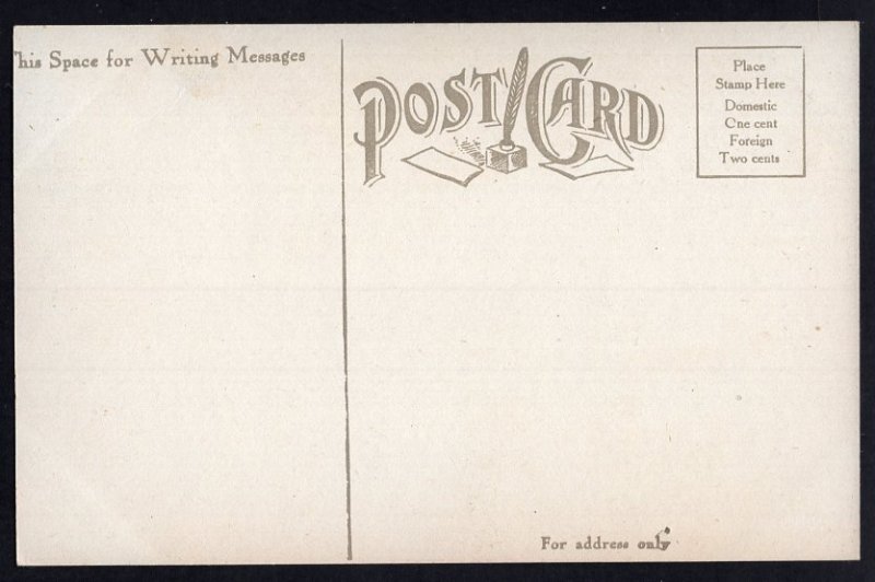 Michigan MACKINAC ISLAND Arch Rock - Divided Back