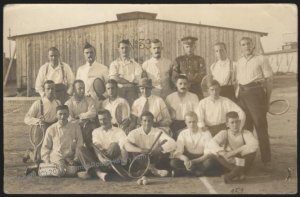 England WWI POW 1915 Germany Kriegsgefangenenlager Camp Soltau RPPC Cover 106184