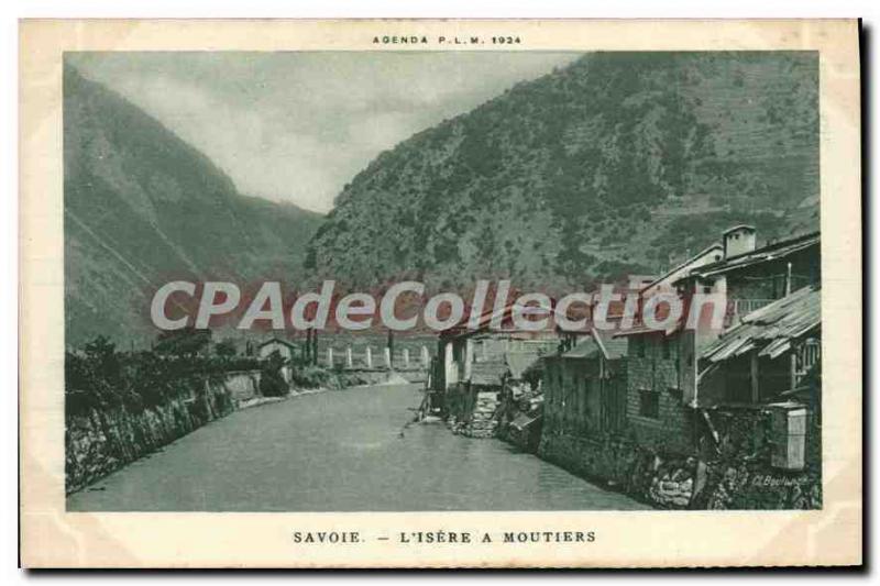 Old Postcard The Savoy Isere A Moutiers