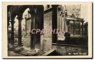 Postcard Old Split Peristil