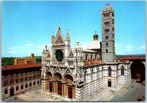 Siena The Cathedral Italy Medieval Roman Catholic Church Parish Postcard